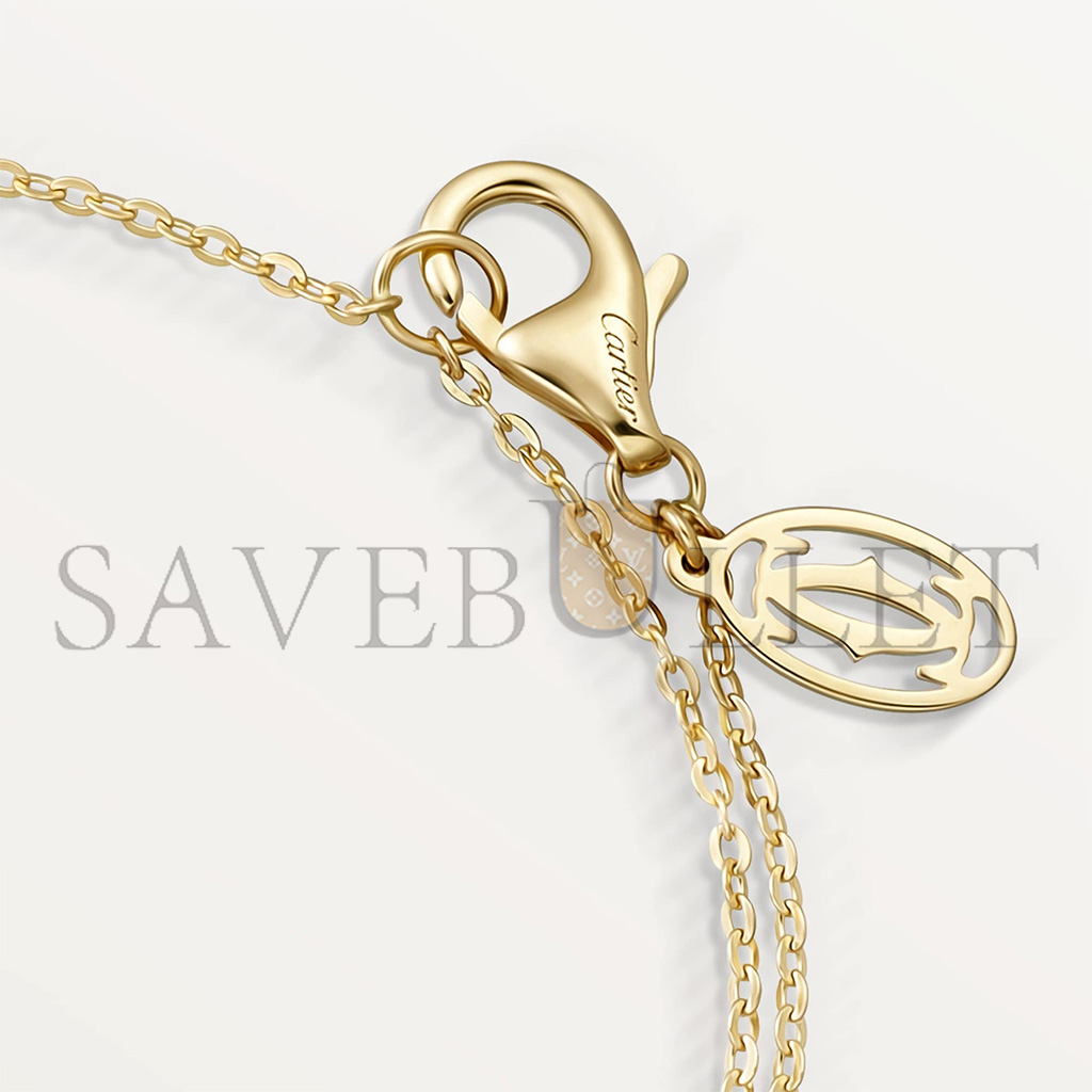 ca*t*er trinity 18k white gold, 18k yellow gold, 18k rose gold, Di*m*nd bracelet b6069815